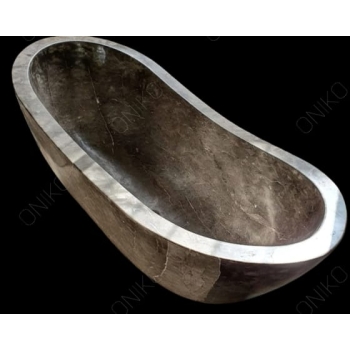 gray-marble-bathtub