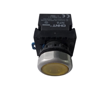 pulsador-rasante-momentaneo-amarillo-22mm-chint