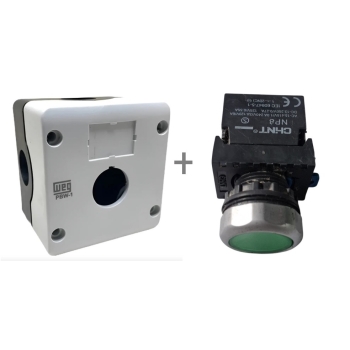 estacion-de-boton-1-orificio-pvc-ip66-color-gris-para-boton-de-22mm-de-diam-weg-y-pulsador-rasante-momentaneo-verde-22mm-chint