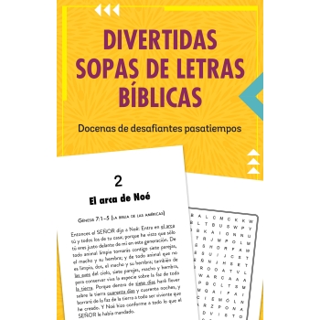 Divertidas sopas de letras bíblicas
