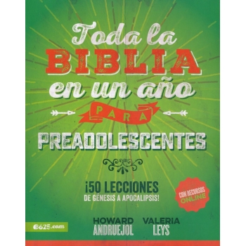 Toda la biblia en un año preadolescentes