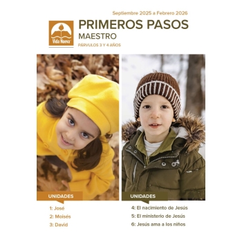Primeros Pasos-Maestro y Ayudas 3-4 Años (Sep-Feb)
