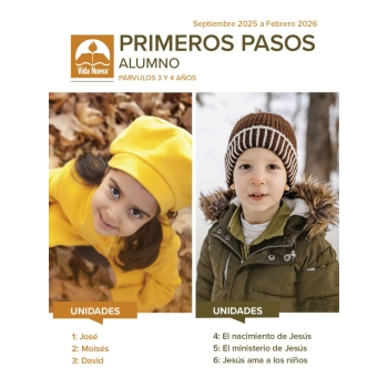 Primeros Pasos Alumno 3-4 Años (Sep-Feb)