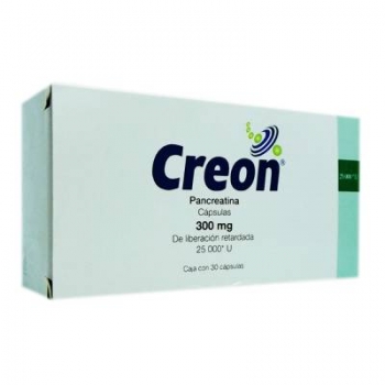 CREON (PANCREATINA) 300mg (25,000 U) 30 CAPS