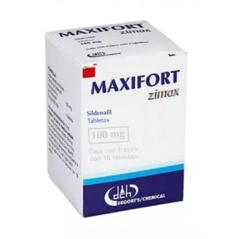 MAXIFORT ZIMAX (SILDENAFIL) 100MG 10TAB