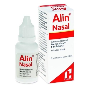 ALIN NASAL (DEXAMETASONA, FENILEFRINA Y NEOMICINA) SOL. 20ML