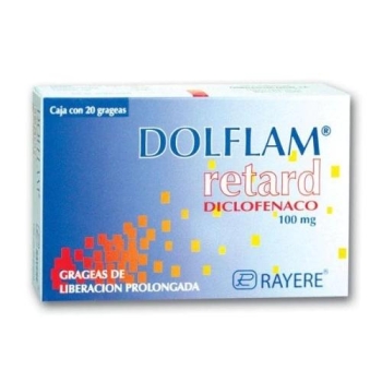 DOLFLAM RETARD (DICLOFENAC) 100MG 20 TAB