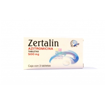 ZERTALIN (AZITROMICINA) 500mg 3 TAB