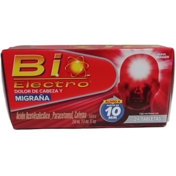 BIO ELECTRO (Acetaminophen / aspirin / CAFFEINE) 24 TAB