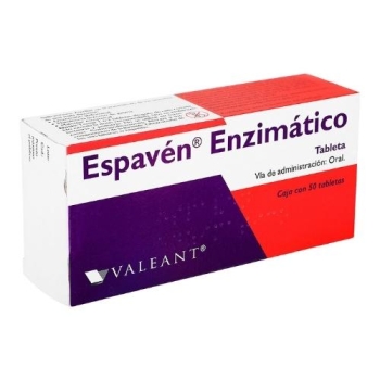 ESPAVEN ENZIMATICO 50 GRAGEAS