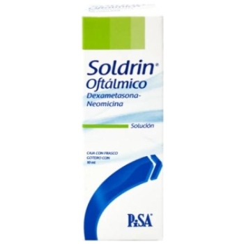 SOLDRIN (DEXAMETASONA/NEOMICINA)sol.oftalmica.10ml