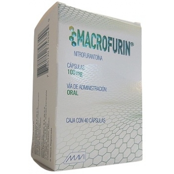 MACROFURIN (NITROFURANTOINA) 100MG 40CAP