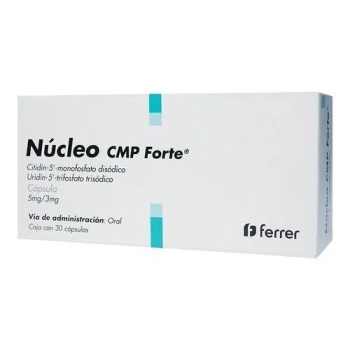 NUCLEO FORTE C.M.P. 5 MG/3 MG 30CAPSULAS