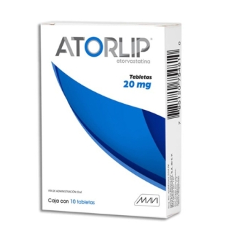 ATORLIP (ATORVASTATINA) 20MG 10TAB