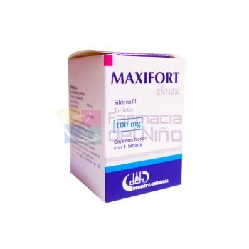 MAXIFORT ZIMAX (SILDENAFIL) 100MG 1TAB