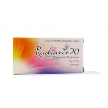 RADIANCE 3 mg / 20 mcg (Drospirenone / Ethinyl Estradiol) 28 TAB