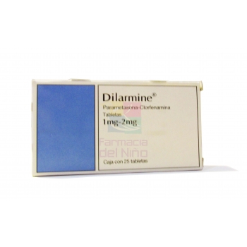 DILARMINE (PARAMETASONA /CLORFENAMINA) 25 TABS