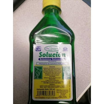 SOLUCION BALSAMICO REFRESCANTE 350ML