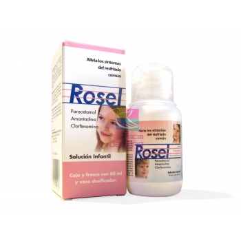 ROSEL (PARACETAMOL/AMANTADINA/CLORFENAMINA) SOL INF C/60ML