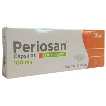 PERIOSAN (DOXICILINA) 10 CAPS 100 MG