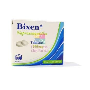 Bixen (Naproxen Sodium)  275 MG 20 TABS