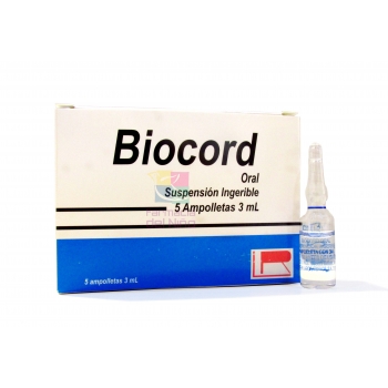 BIOCORD C/5 AMP 3 ML INGERIBLES