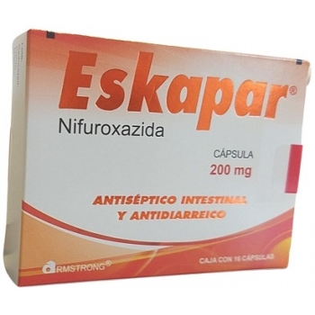 ESKAPAR (NIFUROXAZIDE) 200MG  16CAPS