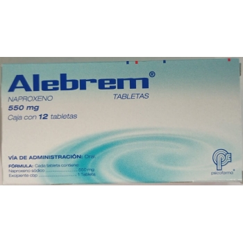 ALEBREM (NAPROXEN SODIUM) 550MG 12TAB