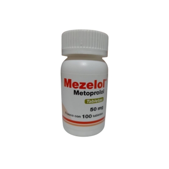 MEZELOL (METOPROLOL) 50MG 100TAB