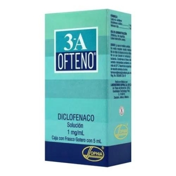 3-A OFTENO 1% GTS 5 ML