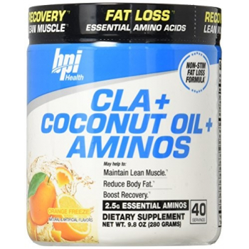 BPI CLA+COCONUT OLI+AMINOS 40 SERV ORANGE FREEZ