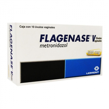 FLAGENASE V 10 OVULOS 500MG