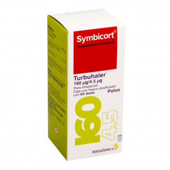 SYMBICORT 160/4.5MCG 60 DOSIS