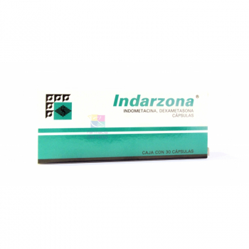 INDARZONA (INDOMETACINA/DEXAMETASONA) 30 TABLETAS