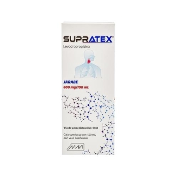 SUPRATEX (LEVODROPROPIZINA) SYRUP 600MG 120ML