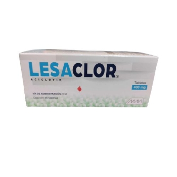 LESACLOR c/35 TABS.  ( CICLOFERON ) 400 MG.