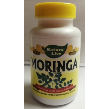 MORINGA 500MG 60 NATURA LIVE CAPSULES