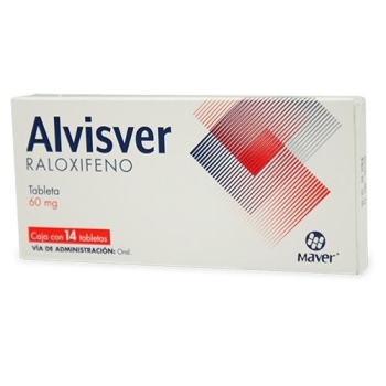 ALVISVER  (RALOXIFENO) 60MG 14 TABLETAS