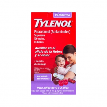 TYLENOL GOTAS PED. 15ML *ESTE PRODUCTO SOLO ESTÁ DISPONIBLE EN MÉXICO