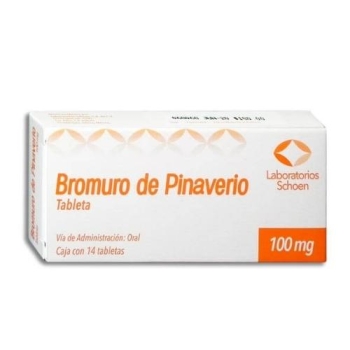 BROMURO DE PINAVERIO (PINAVERIUM BROMIDE) 100MG 14 TAB