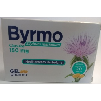 BYRMO (SILYBUM MARIANUM) 150MG 20 CAPSULAS