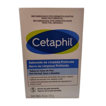 CETAPHIL (SODIUM COCOILYSETIONATE, STEARIC ACID, SODIUM SEBATE, SODIUM COCATE, WATER.) 127G  1 CLEANING BAR