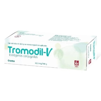 TROMODIL-V (ESTROGENOS CONJUGADOS) 62.5MG CREMA VAGINAL CON APLICADOR