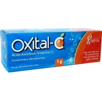 OXITAL-C (ACIDO ASCORBICO) 1G 10 TABLETAS