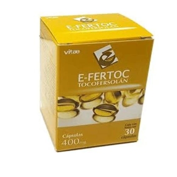 E-FERTOC (TOCOFERSOLAN) 400MG 30 CAPSULAS