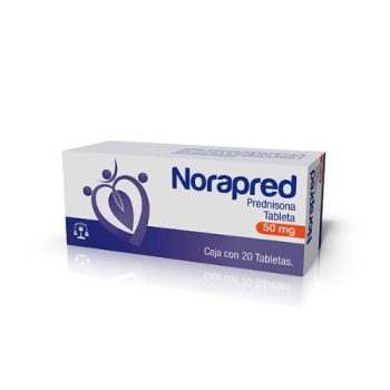 NORAPRED (PREDNISONE) 50MG 20TABLETS