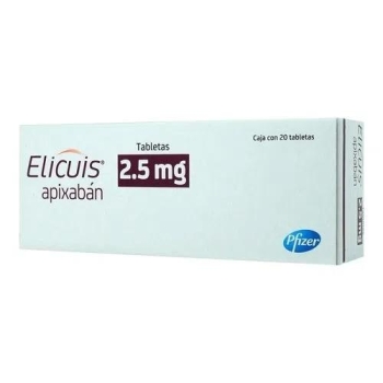 ELICUIS (APIXABAN) 2.5MG 20 TABLETAS