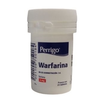 WARFARINA (WARFARIN) 5MG 25TABLETS