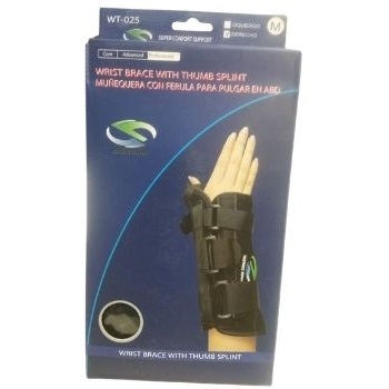 WRIST BRACELET WITH SPLINT FOR THUMB IN RIGHT ABD MEDIUM SIZE 1 PIECE