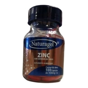 ZINC (NATURAGEL) 400 MG  100 CAPSULAS